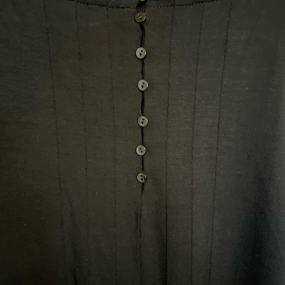 J Jill Wearever Collection Black Tee Shirt Dress - Picture 5 of 5